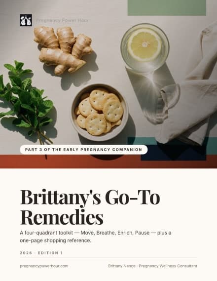 Brittany's Go-To Remedies — guide cover